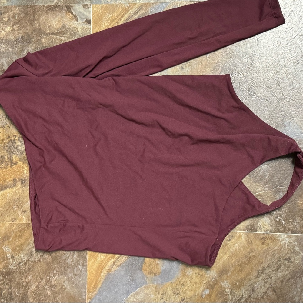 nuuds Women's Bodysuit in Burgundy